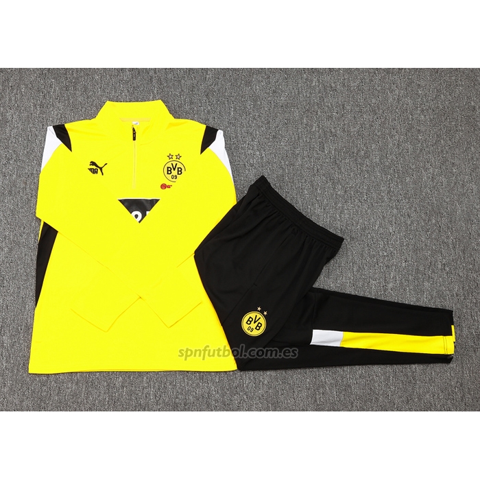 Chandal de Sudadera del Borussia Dortmund 2023-2024 Amarillo